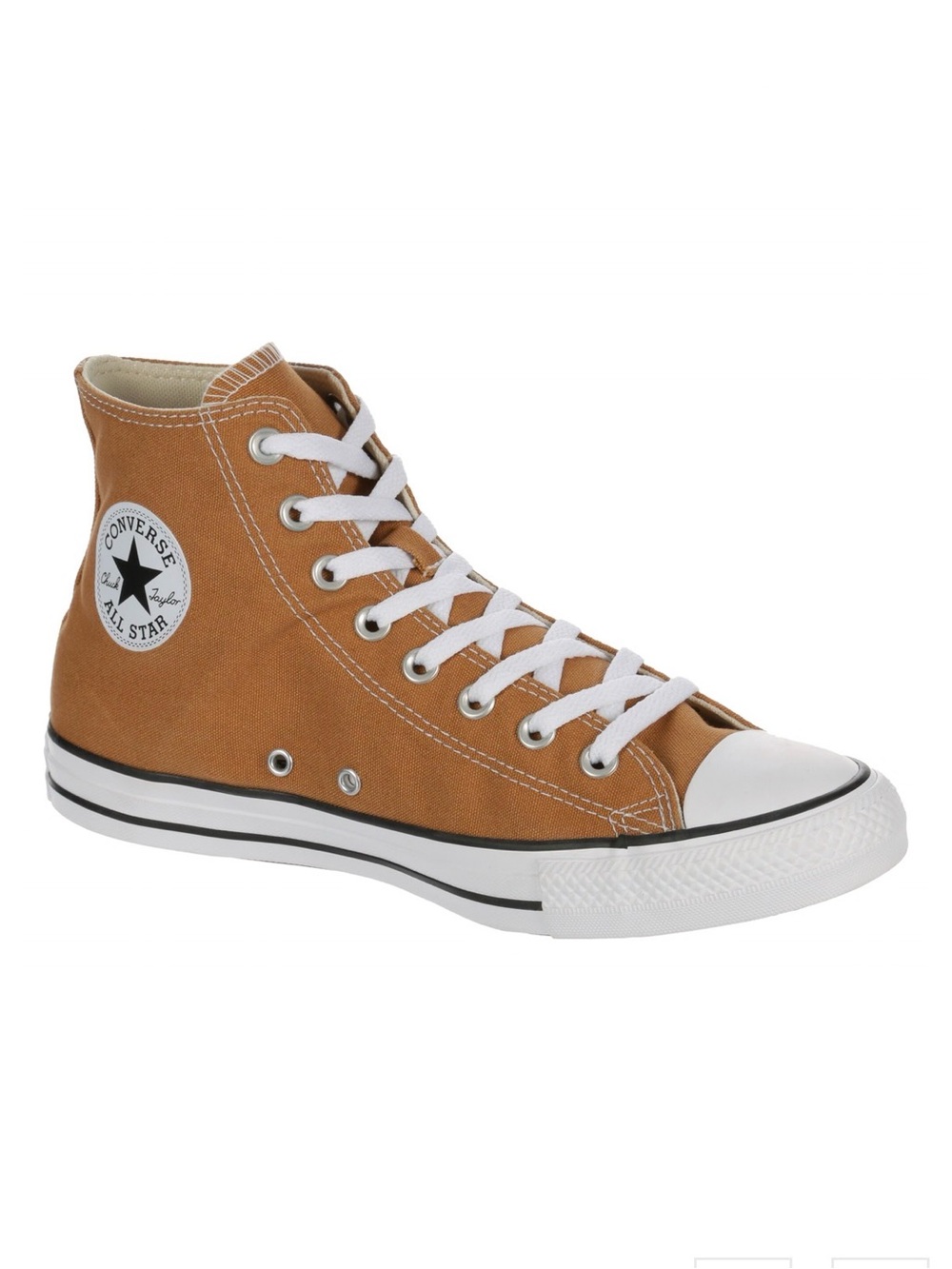 Converse Chuck Taylor All Stars Beige Canvas Men’s 9 Women’s 11 High Top Tan New - Picture 6 of 6